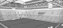 Load image into Gallery viewer, Johan Cruyff Arena 3D Model - Ajax Amsterdam Stadium