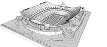 Load image into Gallery viewer, Arrowhead Stadium 3D Model Kansas City Chiefs
