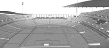 Load image into Gallery viewer, Ataturk Olympic Stadium - Istanbul - Turkey 3D model digital galatasaray fenerbache besiktas