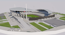 Load image into Gallery viewer, Ataturk Olympic Stadium - Istanbul - Turkey 3D model digital galatasaray fenerbache besiktas