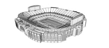 Load image into Gallery viewer, Bank of America Stadium - Carolina Panthers USA 3D model