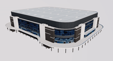 Load image into Gallery viewer, Basketball Arena NBA boxing stadium arena venue 3d geniusandgerry