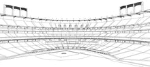 Load image into Gallery viewer, Citi Field 3D Model - New York Mets Baseball Stadium