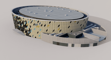 Load image into Gallery viewer, Coca-Cola Arena Dubai UAE 3D model