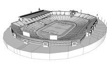 Load image into Gallery viewer, Estadi Olimpic Lluis Companys - Barcelona 2023 3D model
