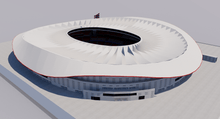 Load image into Gallery viewer, Estadio Riyadh Air Metropolitano - Atlético de Madrid 3D model