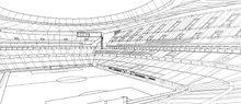 Load image into Gallery viewer, Estadio Riyadh Air Metropolitano - Atlético de Madrid 3D model