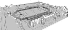 Load image into Gallery viewer, Hodges Stadium North Florida University Jacksonville USA 3D model