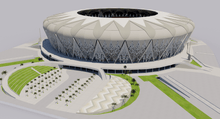 Load image into Gallery viewer, King Abdullah Sports City - Saudi Arabia 3D model
