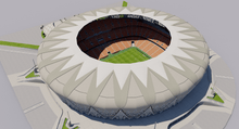Load image into Gallery viewer, King Abdullah Sports City - Saudi Arabia 3D model