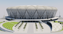 Load image into Gallery viewer, King Abdullah Sports City - Saudi Arabia 3D model