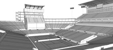 Load image into Gallery viewer, Lindner Family Tennis Center - Cincinnati 3D model