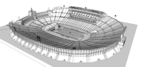 Load image into Gallery viewer, Los Angeles Memorial Coliseum 3D Stadium Model