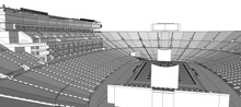 Load image into Gallery viewer, Los Angeles Memorial Coliseum 3D Stadium Model
