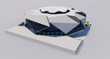 Load image into Gallery viewer, Atlanta Stadium 3D Replica - NFL Retractable Roof Model