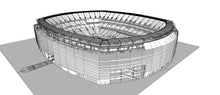 Load image into Gallery viewer, MetLife Stadium 3D Model - New York Jets Giants Replica