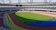 Load image into Gallery viewer, National Athletics Centre Budapest Hungary 3D model