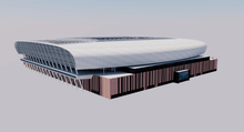 Load image into Gallery viewer, Everton FC Stadium 3D Model Liverpool Replica