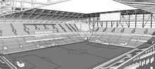 Load image into Gallery viewer, Everton FC Stadium 3D Model Liverpool Replica