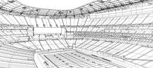 Load image into Gallery viewer, New Highmark Stadium Buffalo Bills USA nfl 3d geniusandgerry arena 3d model 3d stadium