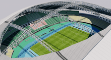 Load image into Gallery viewer, Oita Dome Stadium - Japan 3D model