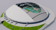 Load image into Gallery viewer, Oita Dome Stadium - Japan 3D model