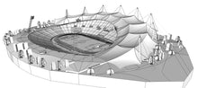 Load image into Gallery viewer, Olympiastadion Munich - Germany 3D model