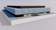 Load image into Gallery viewer, Inalpi Arena - Turin - Italy 3D model
