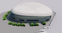 Load image into Gallery viewer, Tokyo Dome Japan 3D Model – Stadium Rendering baseball digital vizrt