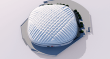 Load image into Gallery viewer, Tokyo Dome Japan 3D Model – Stadium Rendering baseball digital vizrt