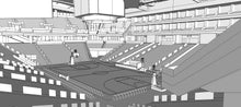 Load image into Gallery viewer, Wintrust Arena Chicago USA 3D model