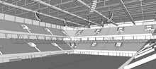 Load image into Gallery viewer, Ziggo Dome Amsterdam 3D Model – Stadium Rendering