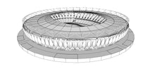 Load image into Gallery viewer, olympic_football_soccer_athletic_stadium_arena_venue_3d_geniusandgerry_2