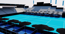 Load image into Gallery viewer, ASB Tennis Centre - Auckland New Zealand 3D model