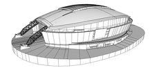 Load image into Gallery viewer, AT&T Stadium 3D Model - Dallas Cowboys NFL Stadium