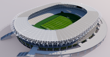 Load image into Gallery viewer, Ajinomoto Stadium - Tokyo 3D model
