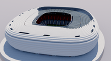 Load image into Gallery viewer, Allianz Arena 3D Model - Munich Stadium 3D Replica Render