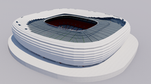 Load image into Gallery viewer, Allianz Arena 3D Model - Munich Stadium 3D Replica Render