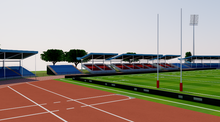 Load image into Gallery viewer, Apia Park Stadium - Samoa 3D model