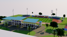 Load image into Gallery viewer, Apia Park Stadium - Samoa 3D model