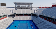 Load image into Gallery viewer, Arena GNP Seguros 3D Model - Acapulco Mexico Stadium 3D
