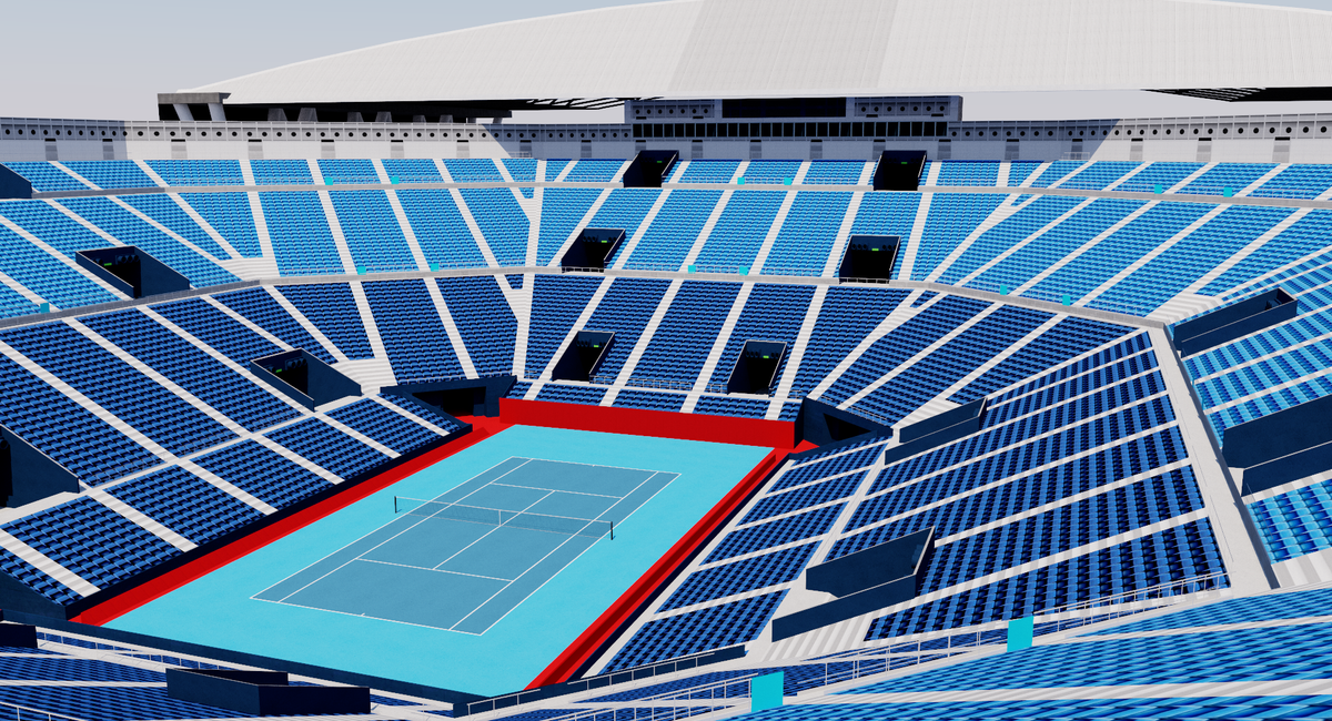 Ariake Coliseum - Tokyo 3D model – Genius&Gerry