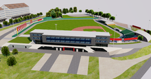 Load image into Gallery viewer, Armin Wolf Arena - Germany Baseball 3D model