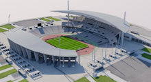 Load image into Gallery viewer, Ataturk Olympic Stadium 3D model – Istanbul sports venue