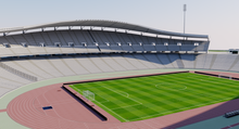 Load image into Gallery viewer, Ataturk Olympic Stadium 3D model – Istanbul sports venue
