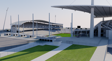 Load image into Gallery viewer, Ataturk Olympic Stadium 3D model – Istanbul sports venue