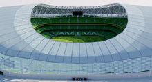 Load image into Gallery viewer, Aviva Stadium 3D Model – Dublin Ireland Stadium Replica
