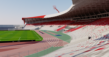 Load image into Gallery viewer, Bahrain National Stadium 3D model