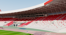 Load image into Gallery viewer, Bahrain National Stadium 3D model