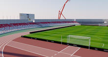 Load image into Gallery viewer, Bahrain National Stadium 3D model